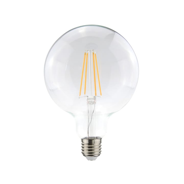 Airam Filament LED-glob 125mm Glühbirne, Klar, dimmbar e27, 4w Airam