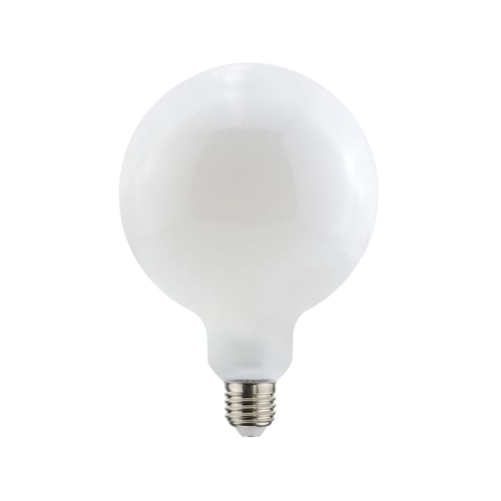 Airam Filament LED- glob 125mm Glühbirne, Opal, dimmbar e27, 9w Airam
