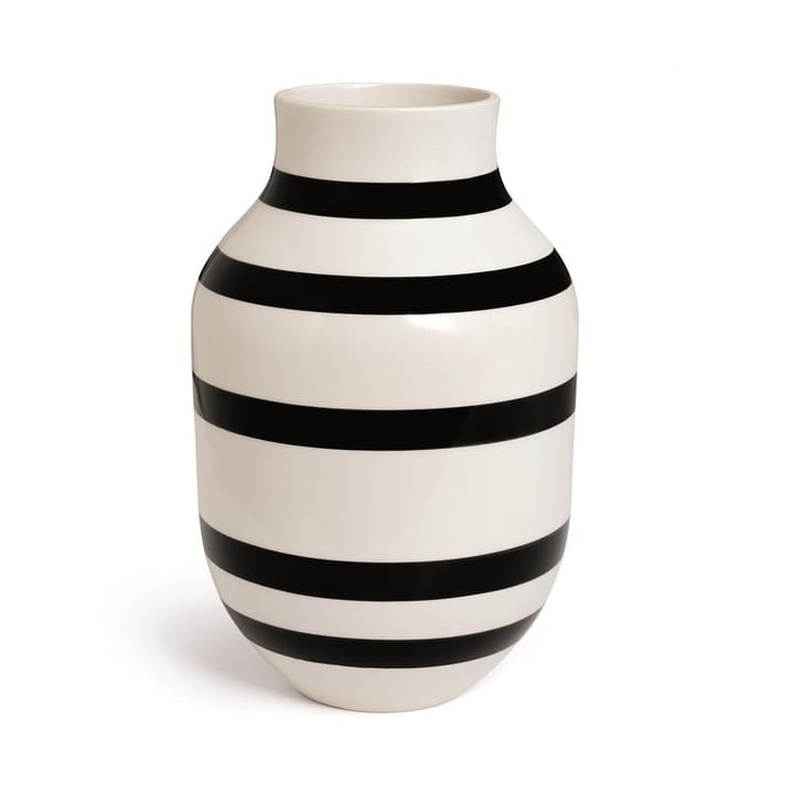 Omaggio Vase groß 30,5cm, Schwarz Kähler