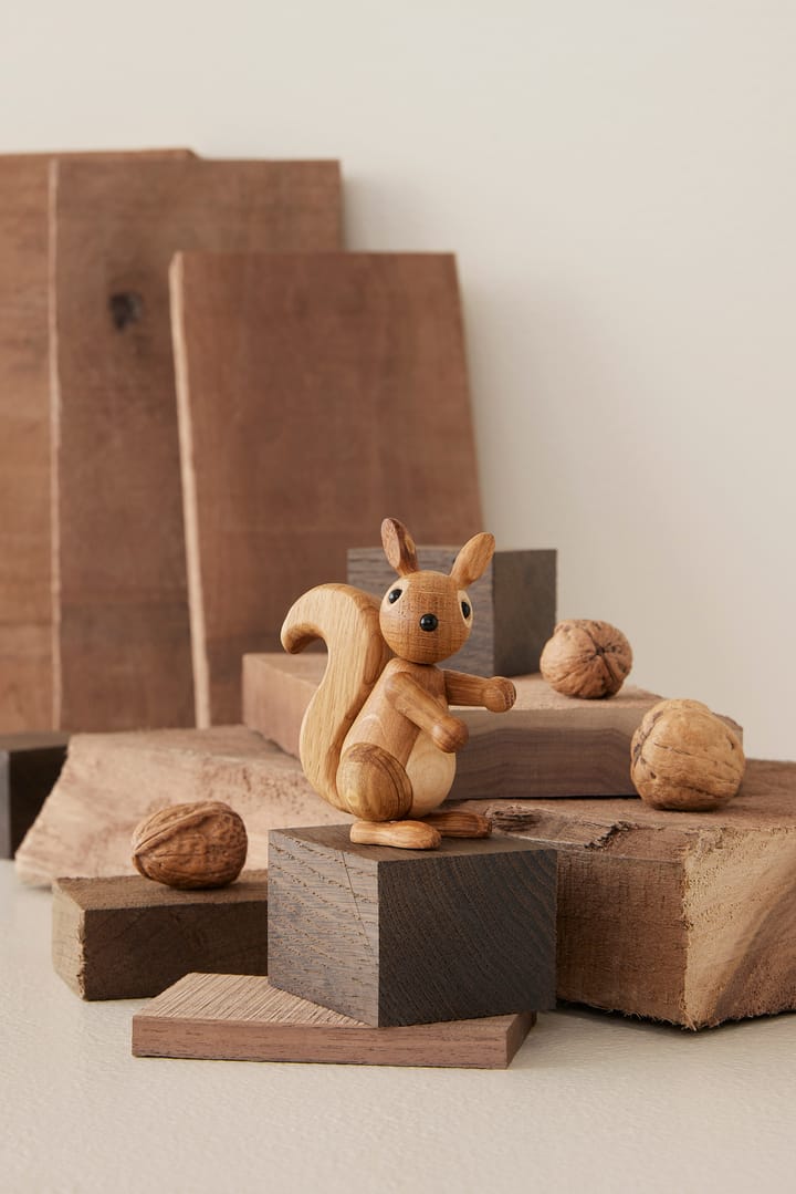 Peanut Eichhörnchen Baby Dekoration 8,5 cm, Eiche Spring Copenhagen