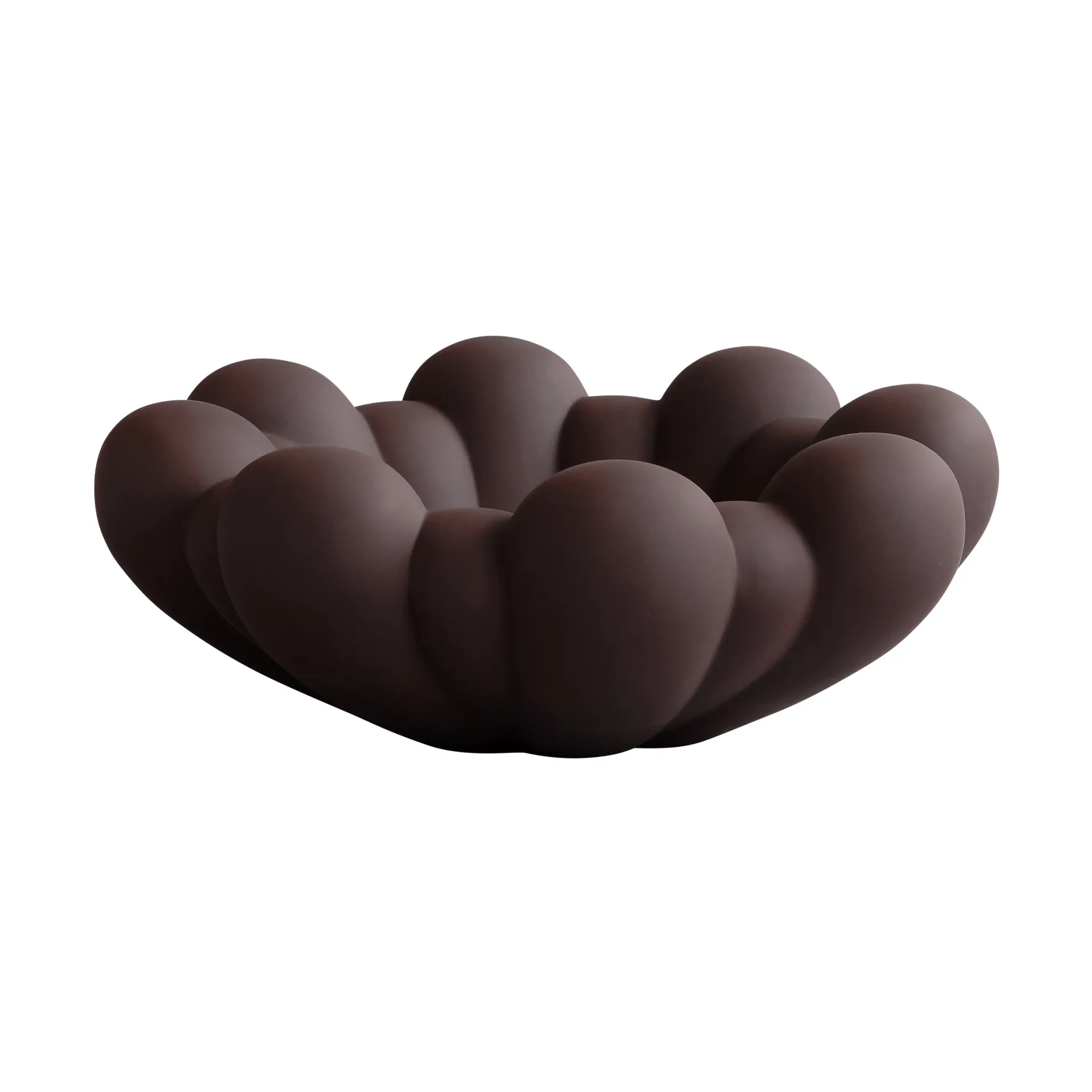 Bloom Rray Schale groß, Chocolate brown 101 Copenhagen