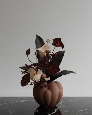 Bloom Vase mini - Almond - 101 Copenhagen