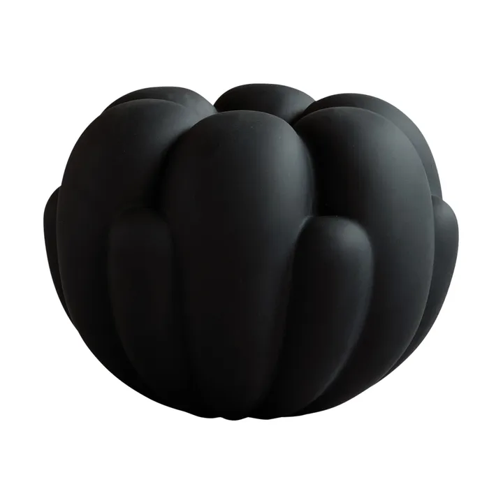 Bloom Vase petit 22,5x24 cm - Black - 101 Copenhagen