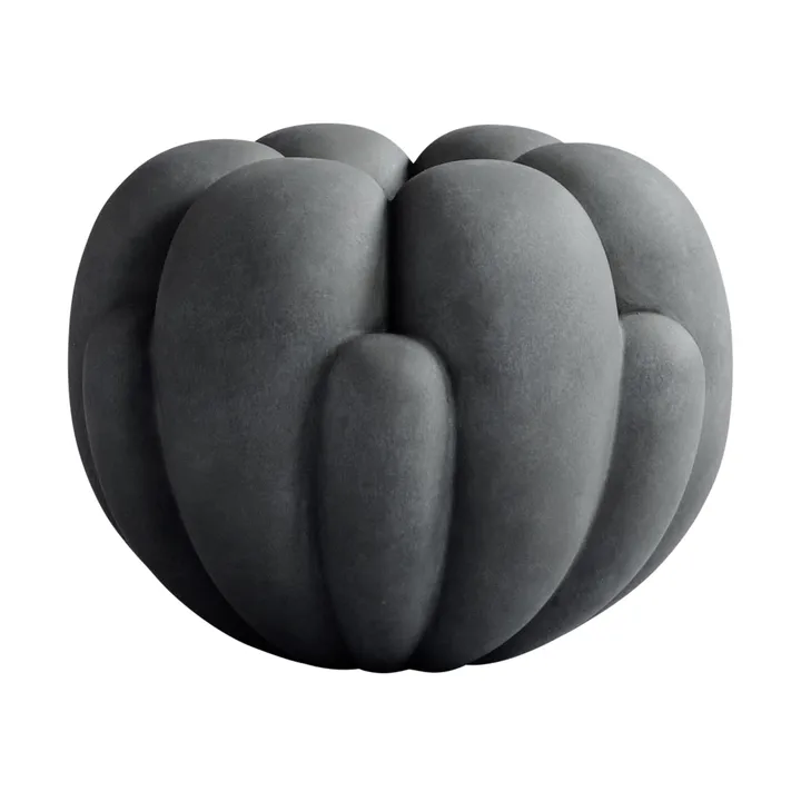 Bloom Vase petit 22,5x24 cm - Dark grey - 101 Copenhagen