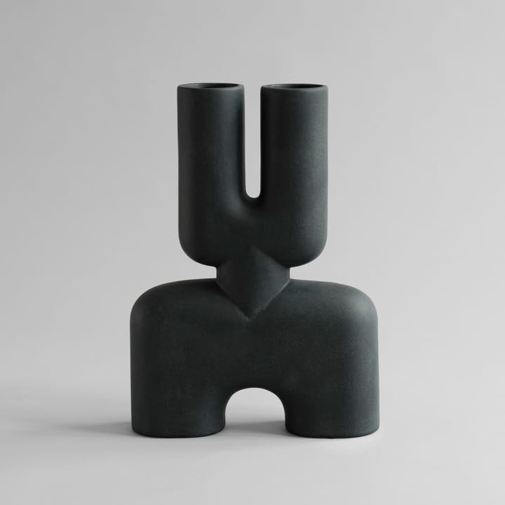 Cobra Double Medio Vase 34 x 47 cm, Schwarz 101 Copenhagen