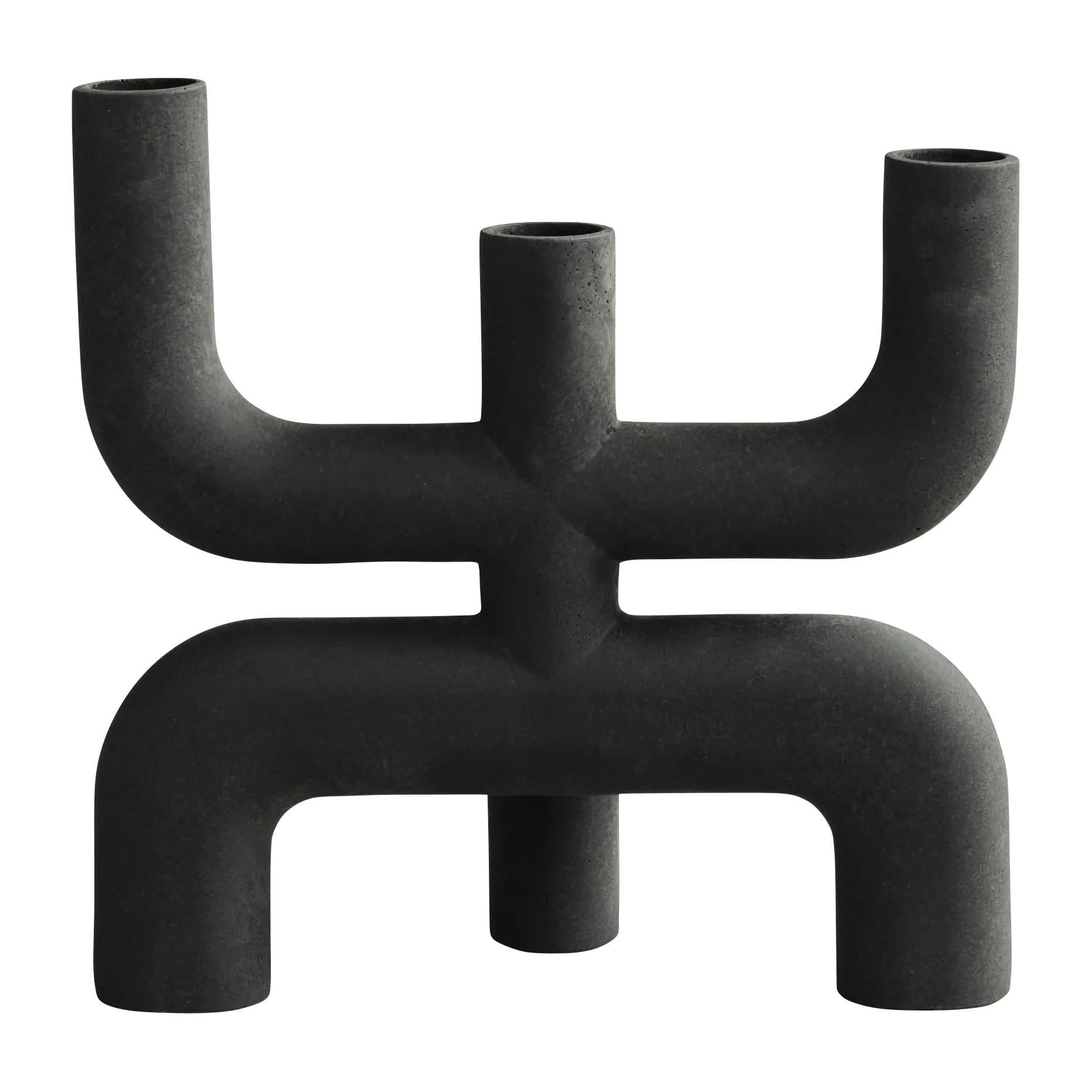 Cobra Kerzenständer 25 x 25 cm, Black 101 Copenhagen