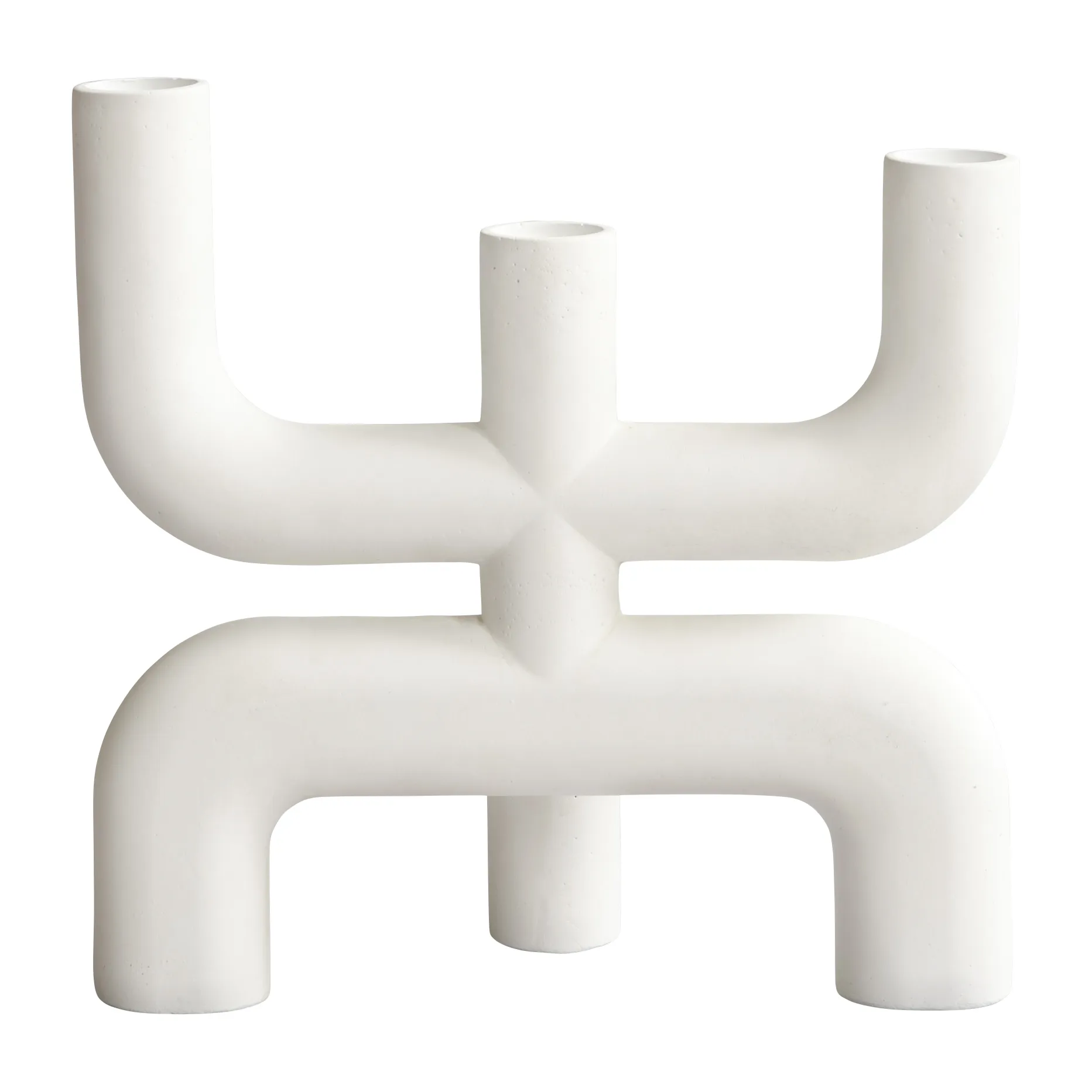 Cobra Kerzenständer 25 x 25 cm, Bone White 101 Copenhagen