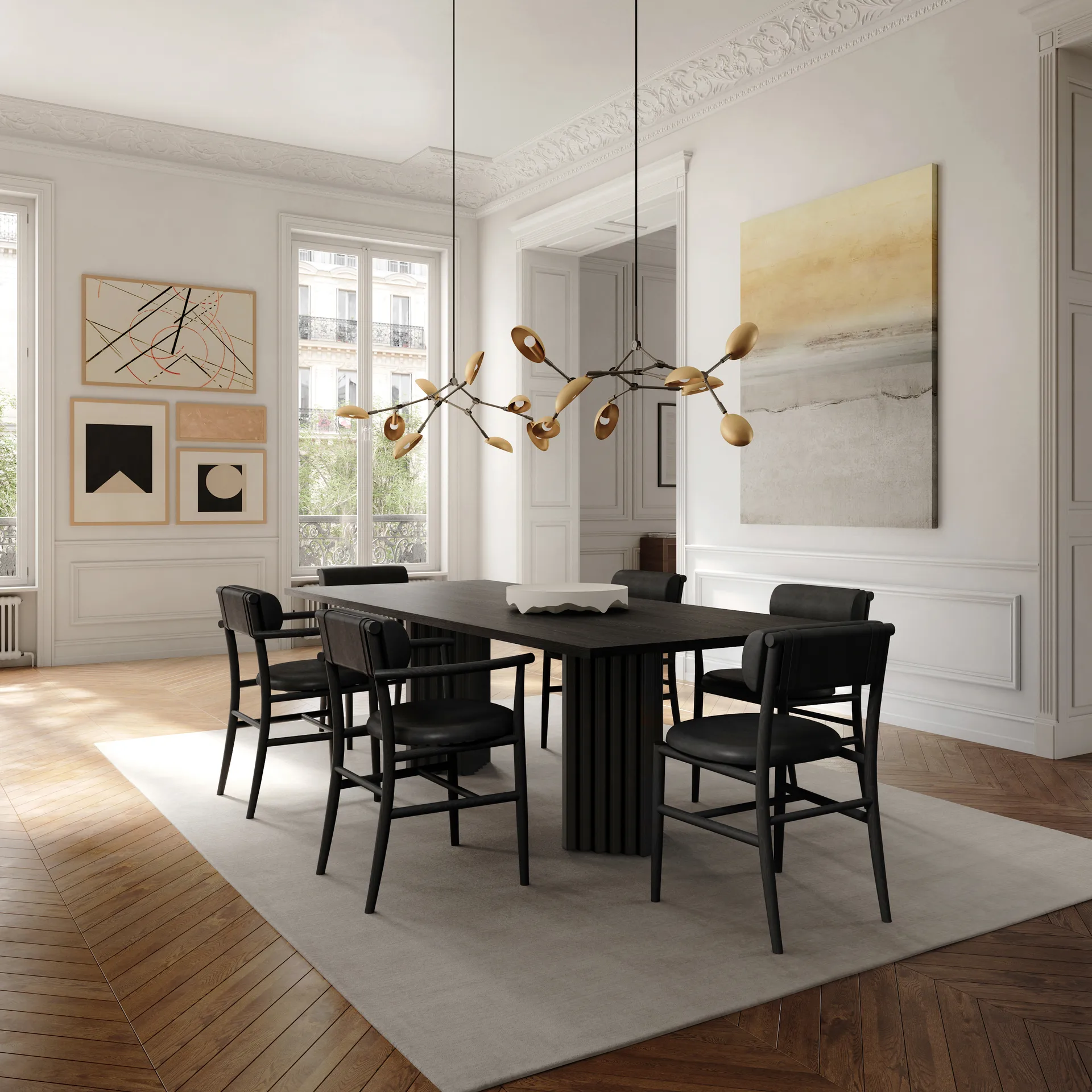 Drop Chandelier Deckenleuchte mini, Messing 101 Copenhagen