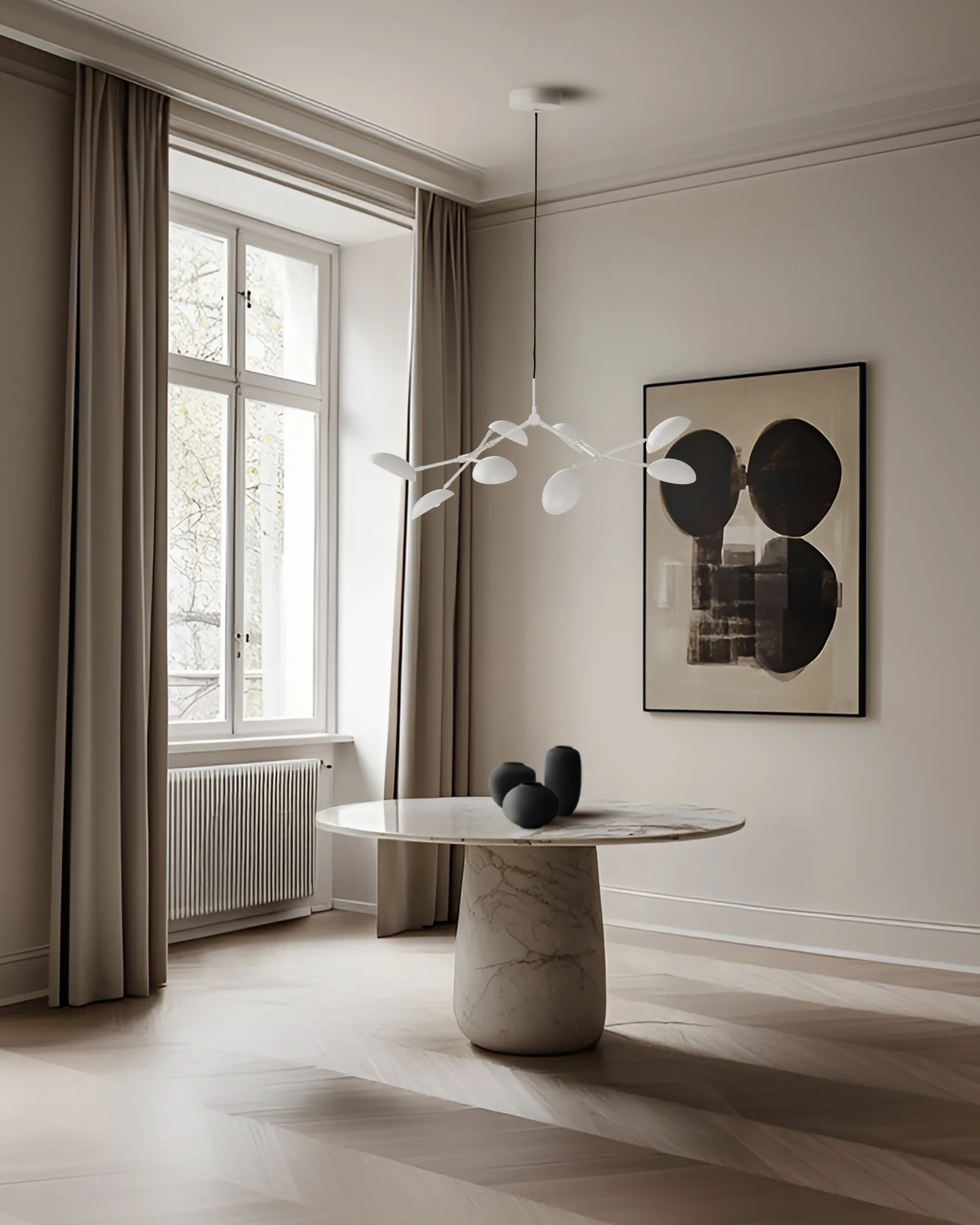 Drop Chandelier Deckenleuchte mini, Weiß 101 Copenhagen