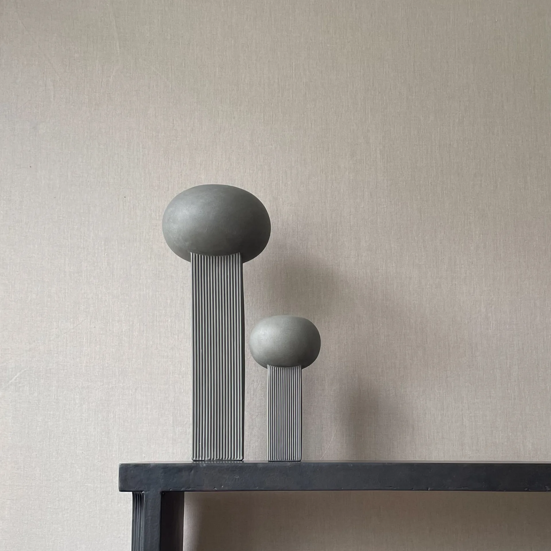 Empire Vase Ø 15 cm, Dark Grey 101 Copenhagen