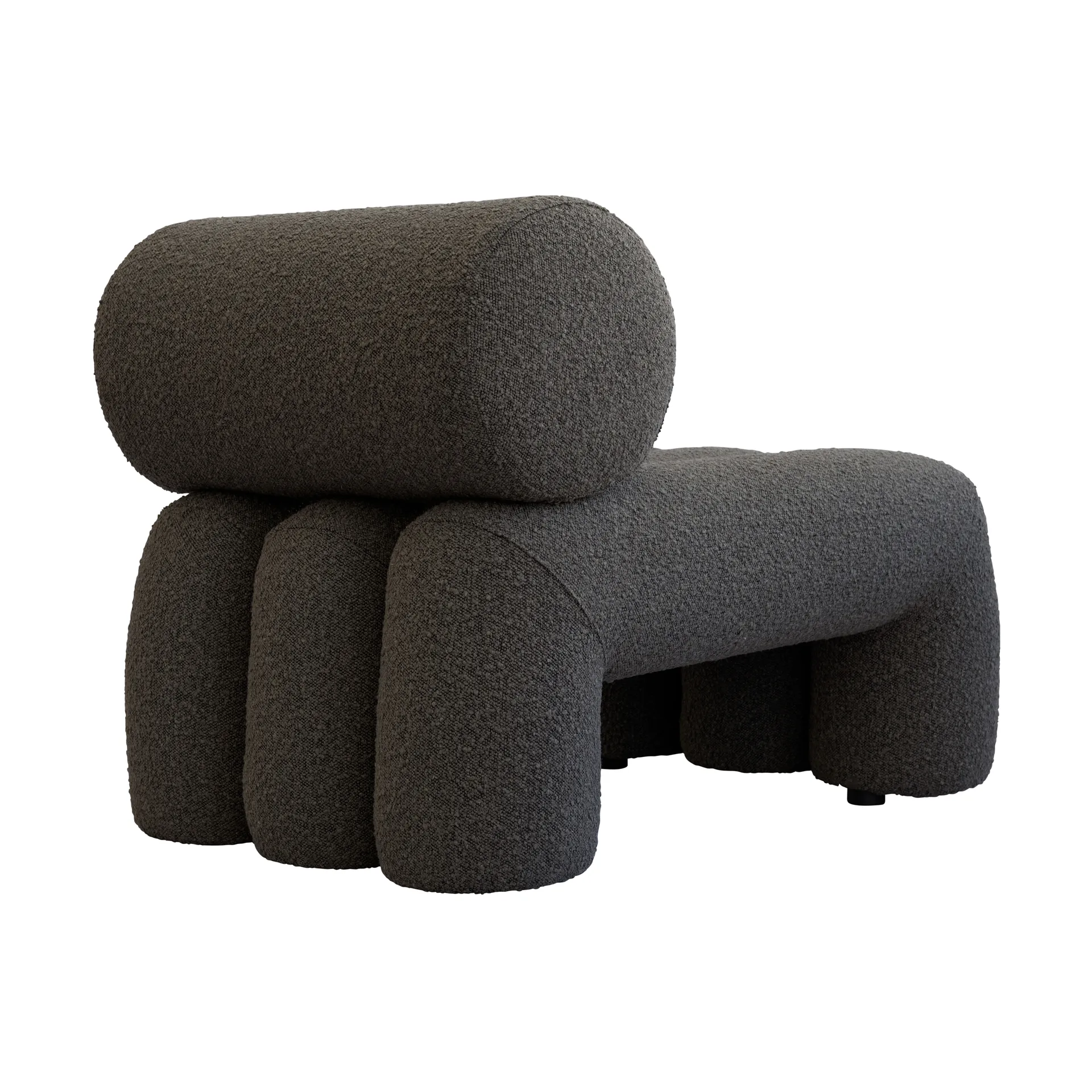 Foku Chair Loungesessel, Deep taupe 101 Copenhagen