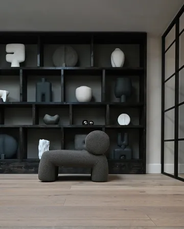 Foku Chair Loungesessel - Deep taupe - 101 Copenhagen