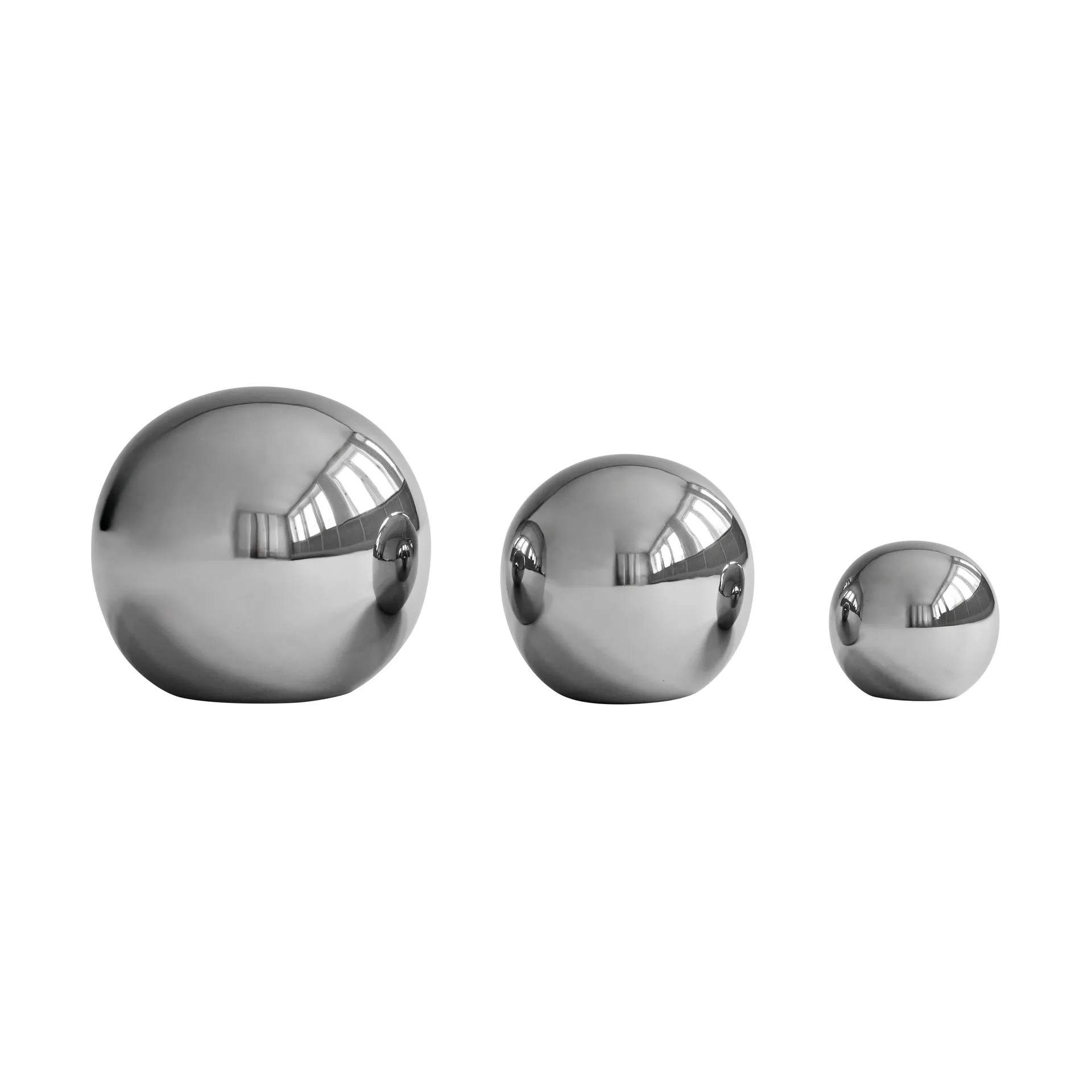 Gallery Balls Dekoration 3-teilig, Chrome 101 Copenhagen