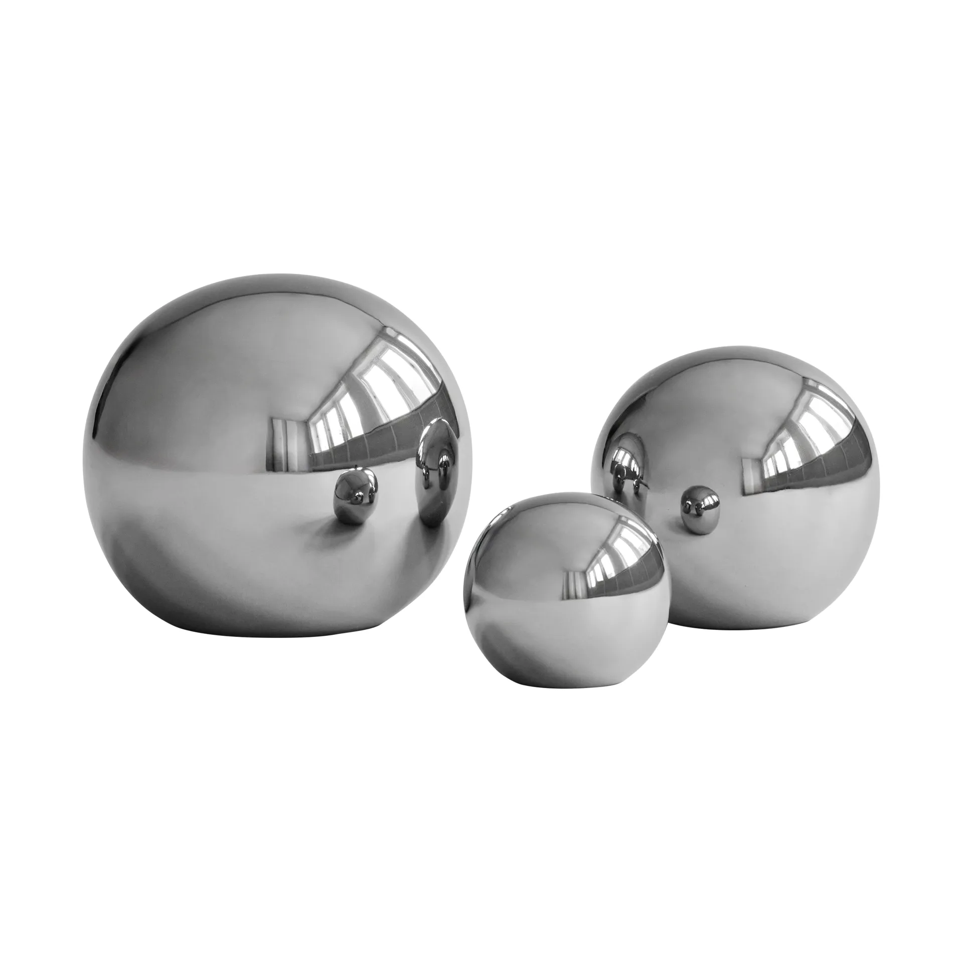 Gallery Balls Dekoration 3-teilig, Chrome 101 Copenhagen