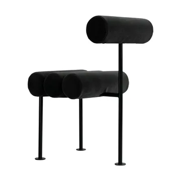 Hiro Dining Chair Stuhl - Black frame-peat - 101 Copenhagen