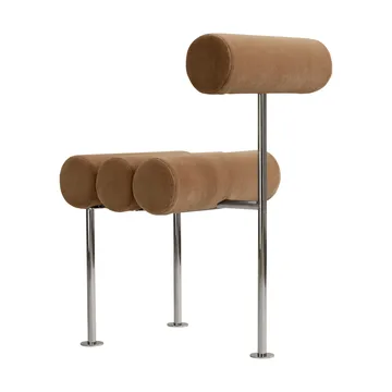 Hiro Dining Chair Stuhl - Stainless steel-desert - 101 Copenhagen