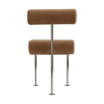 Hiro Dining Chair Stuhl - Stainless steel-desert - 101 Copenhagen