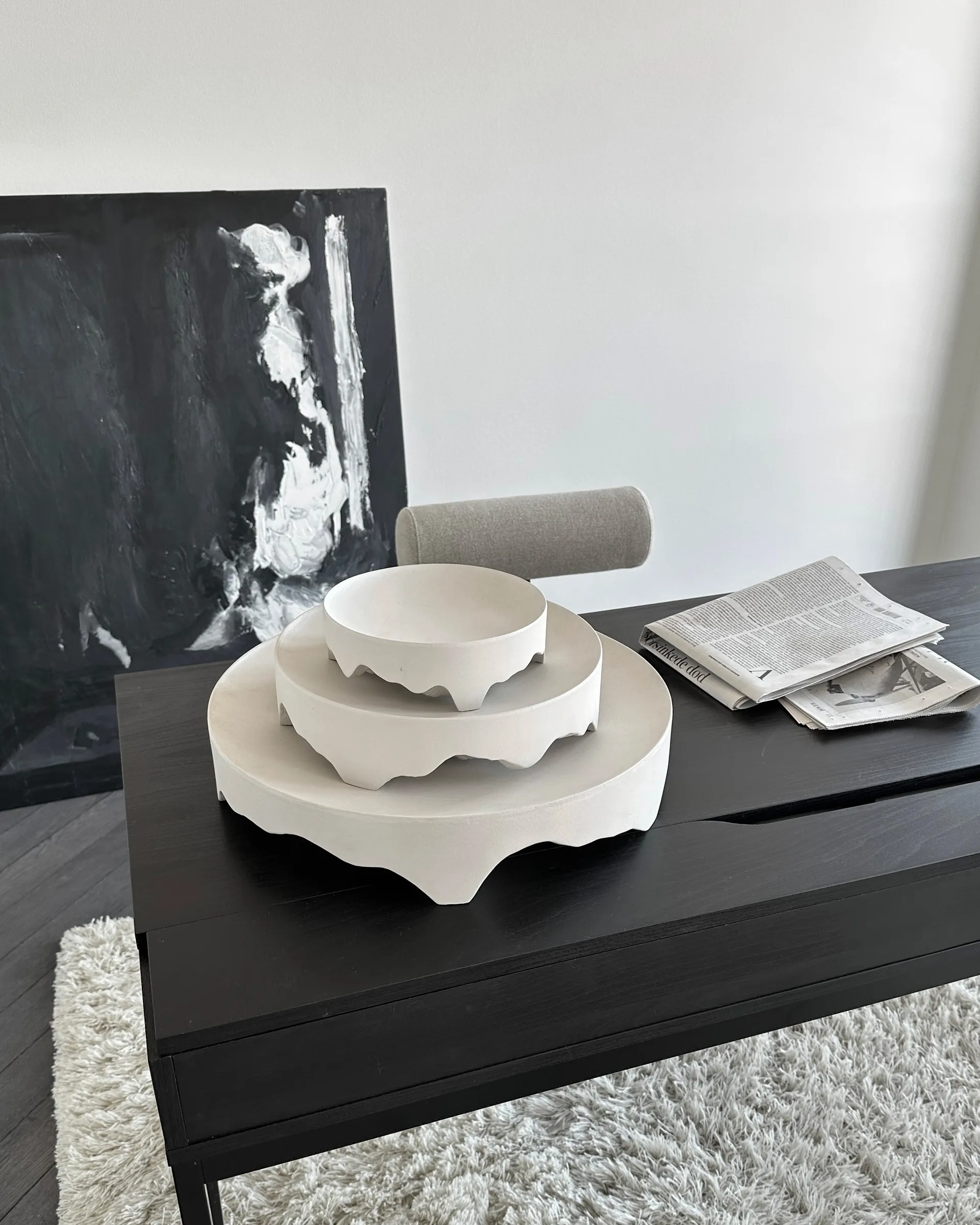 Iwa Dekorationstablett, Birch, Ø20 101 Copenhagen