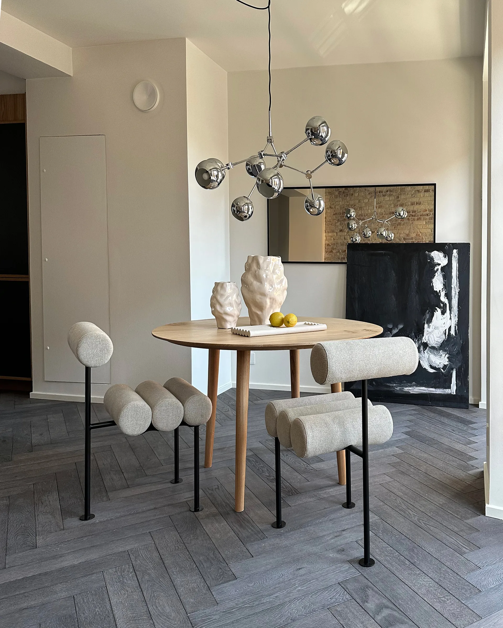 Katachi Vase mini, High glaze birch 101 Copenhagen