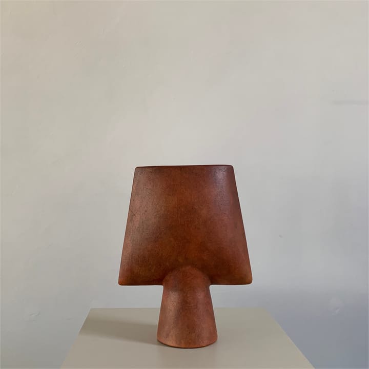 Quadratischer Sphere Mini-Vase - Terrakotta - 101 Copenhagen