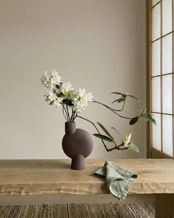 Sphere Bubl Vase Medio - Chocolate brown - 101 Copenhagen