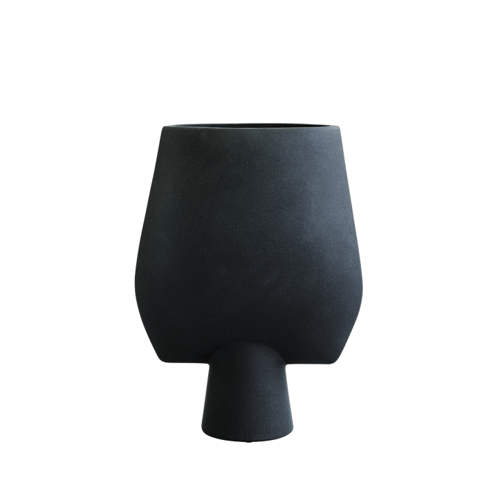 Sphere Vase Square Big Ø33 cm, Black 101 Copenhagen