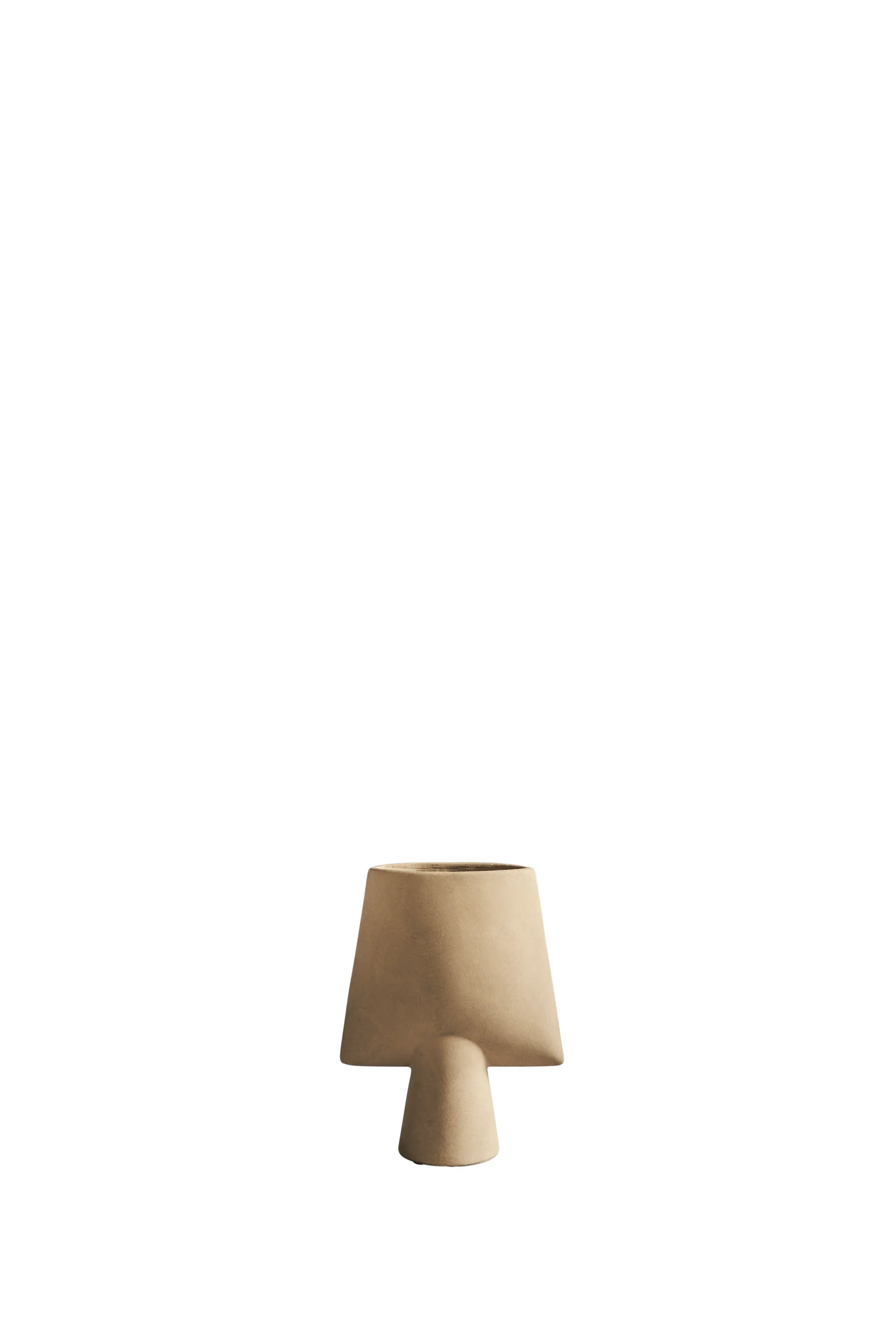 Sphere Vase Square mini, Sand 101 Copenhagen