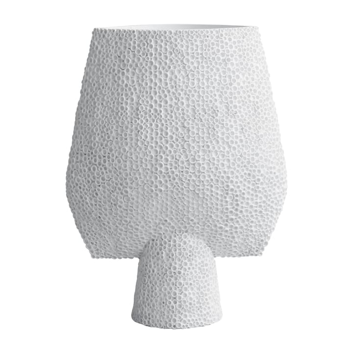 Sphere Vase Square Shisen big 44cm, Bone White 101 Copenhagen