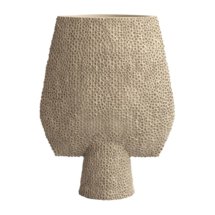 Sphere Vase Square Shisen big 44cm, Sand 101 Copenhagen