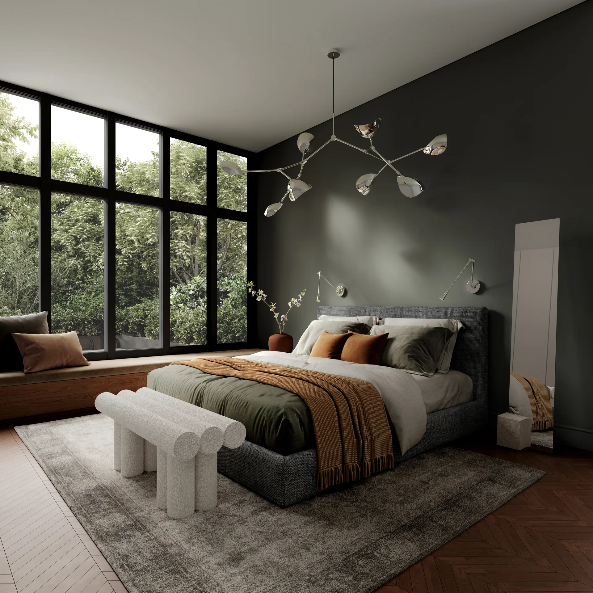 Stingray Chandelier Kronleuchter, Chrome 101 Copenhagen