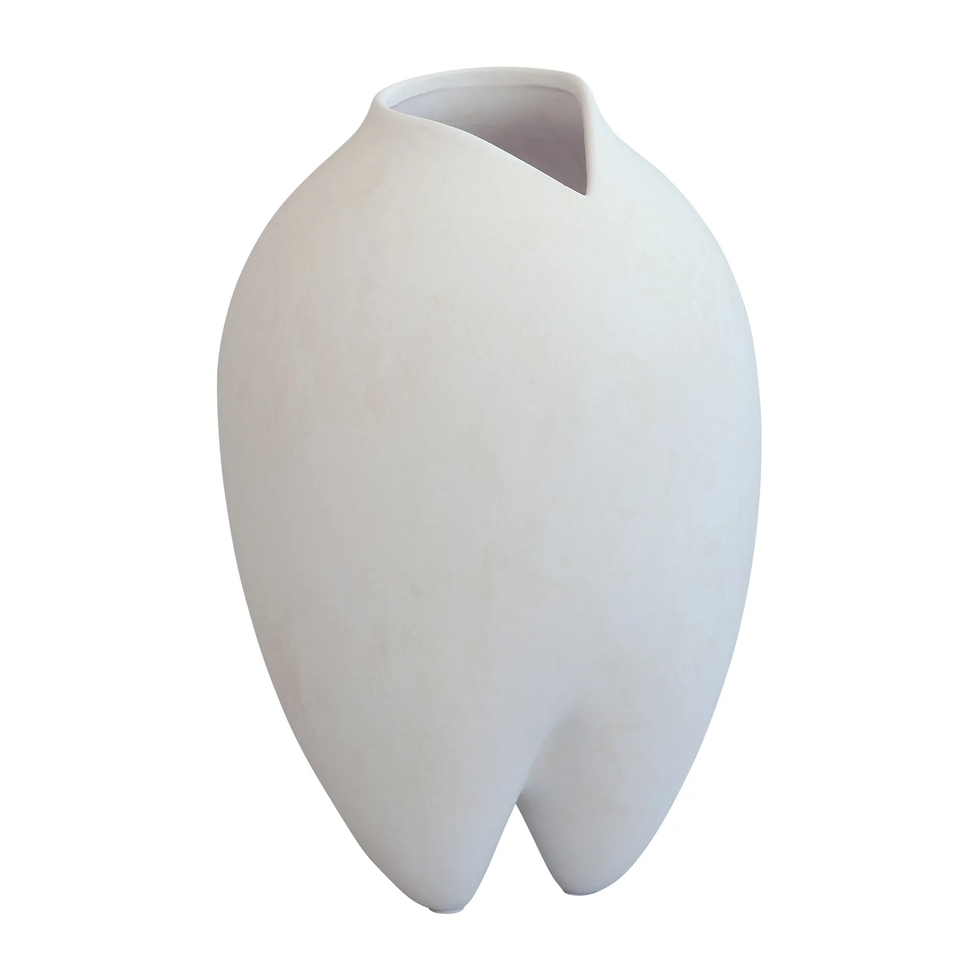 Sumo Vase slim, Bone White 101 Copenhagen