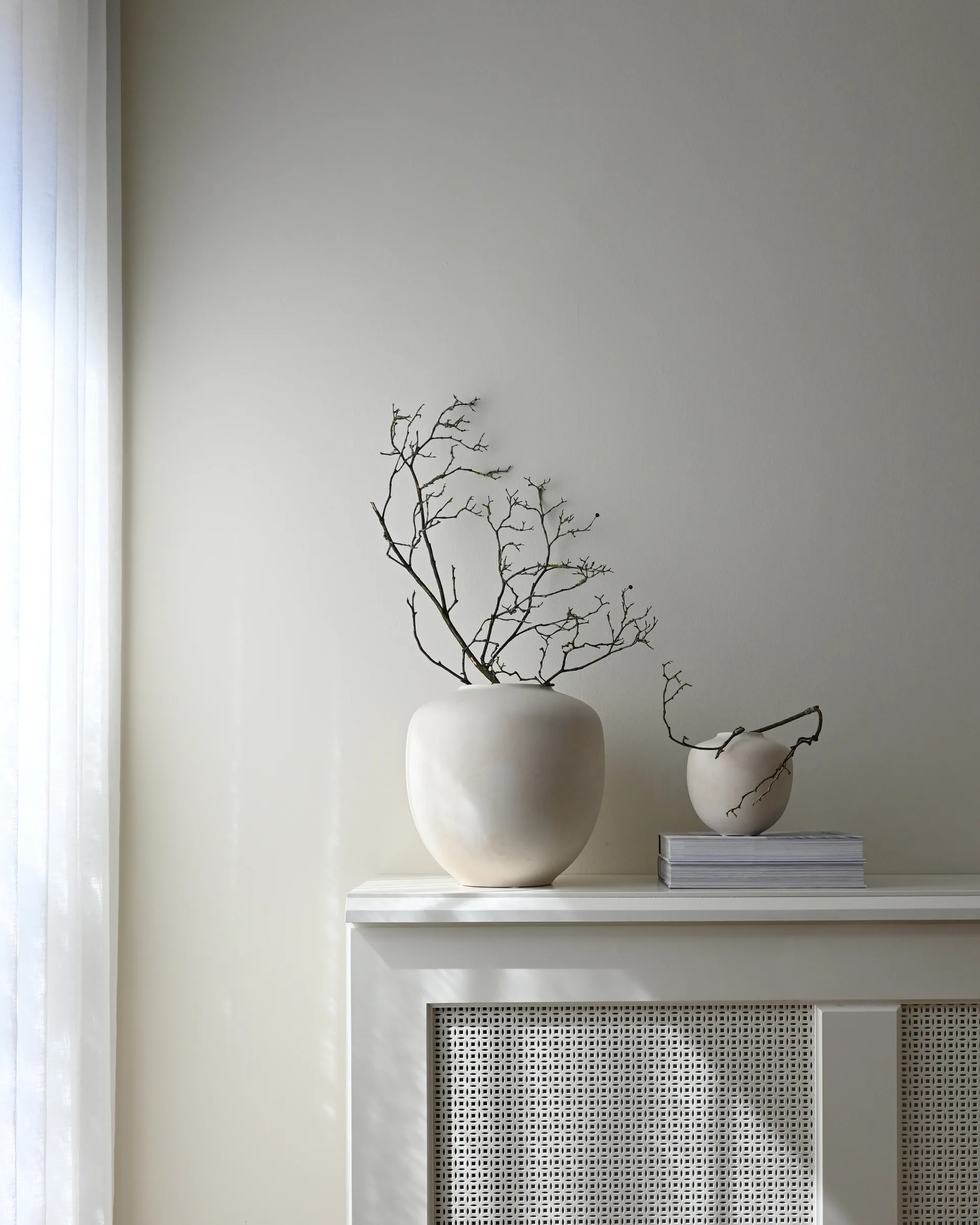 Sunao Vase medio 30 cm, Birch 101 Copenhagen