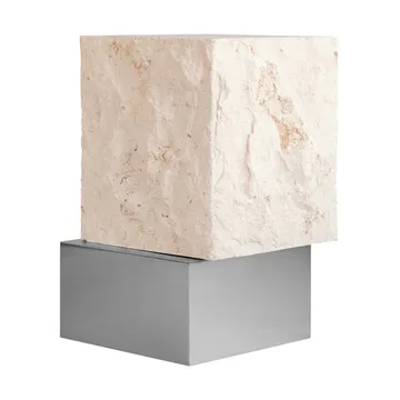 Temple Beistelltisch tall 50x33 cm - Chrome-limestone - 101 Copenhagen