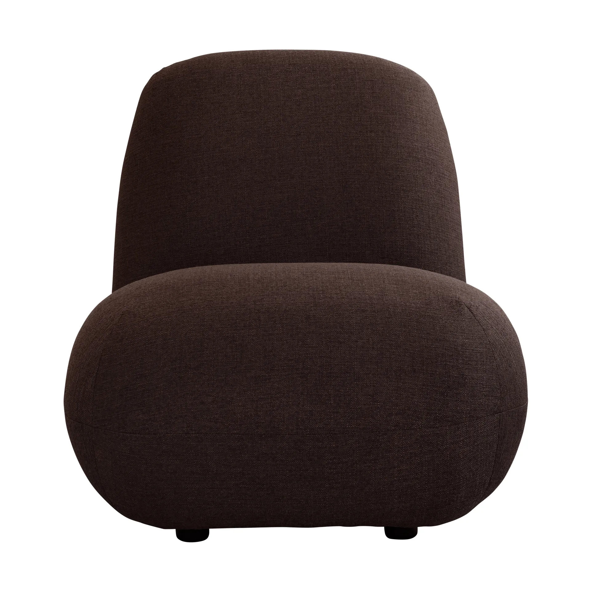 Toe Chair Flat Sessel 92x75 cm, Dark brown 101 Copenhagen