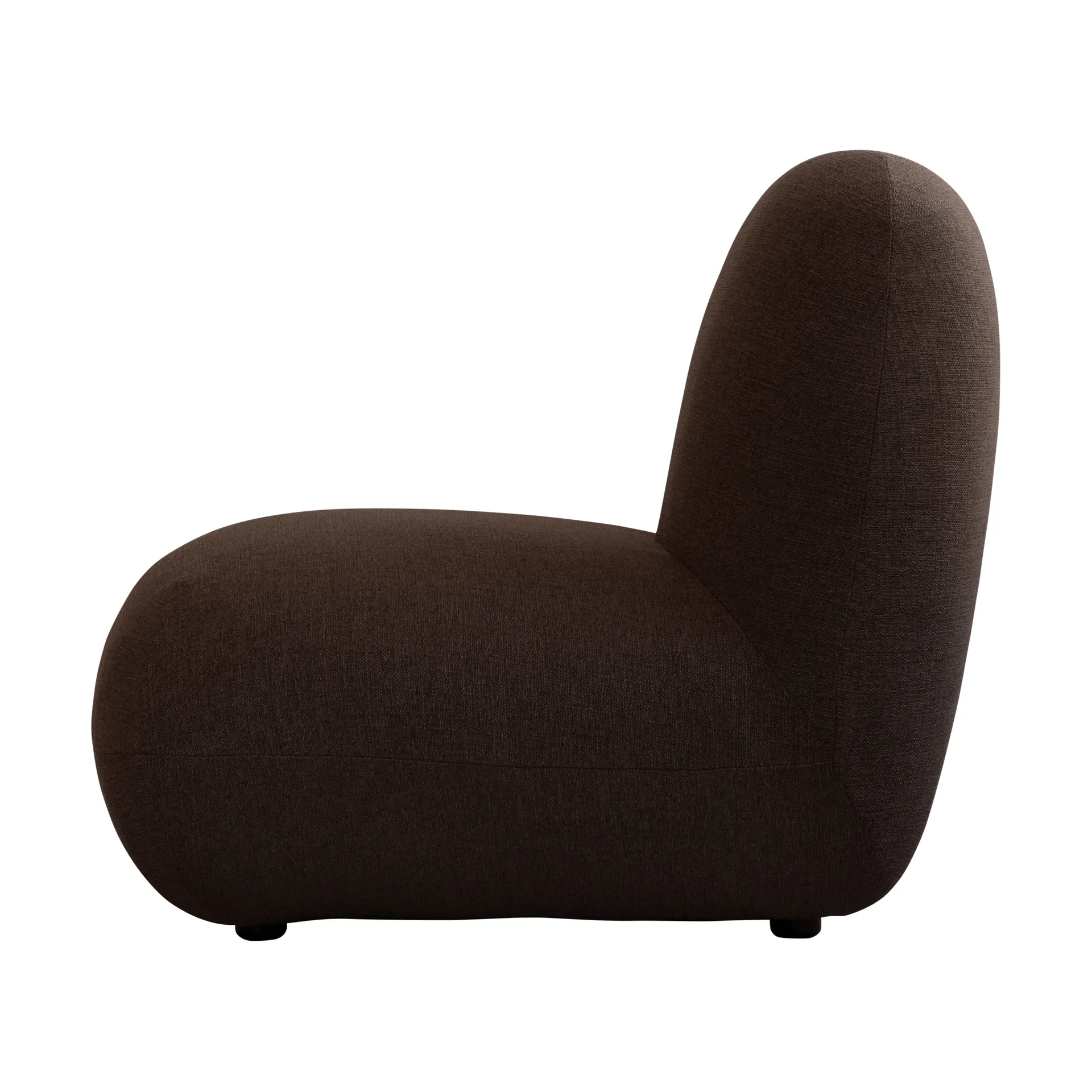 Toe Chair Flat Sessel 92x75 cm, Dark brown 101 Copenhagen
