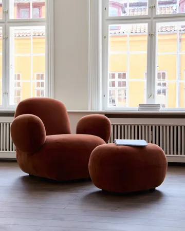 Toe Chair Flat Sessel 92x75 cm - Rust - 101 Copenhagen