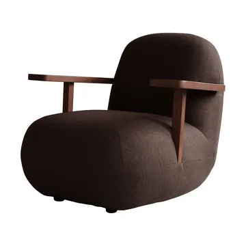 Toe chair Sessel mit Armlehnen - Classic brown oak-dark brown - 101 Copenhagen