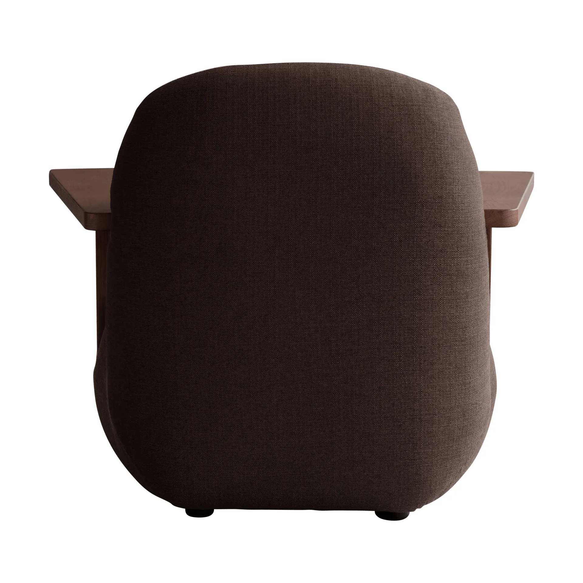 Toe chair Sessel mit Armlehnen, Classic brown oak-dark brown 101 Copenhagen