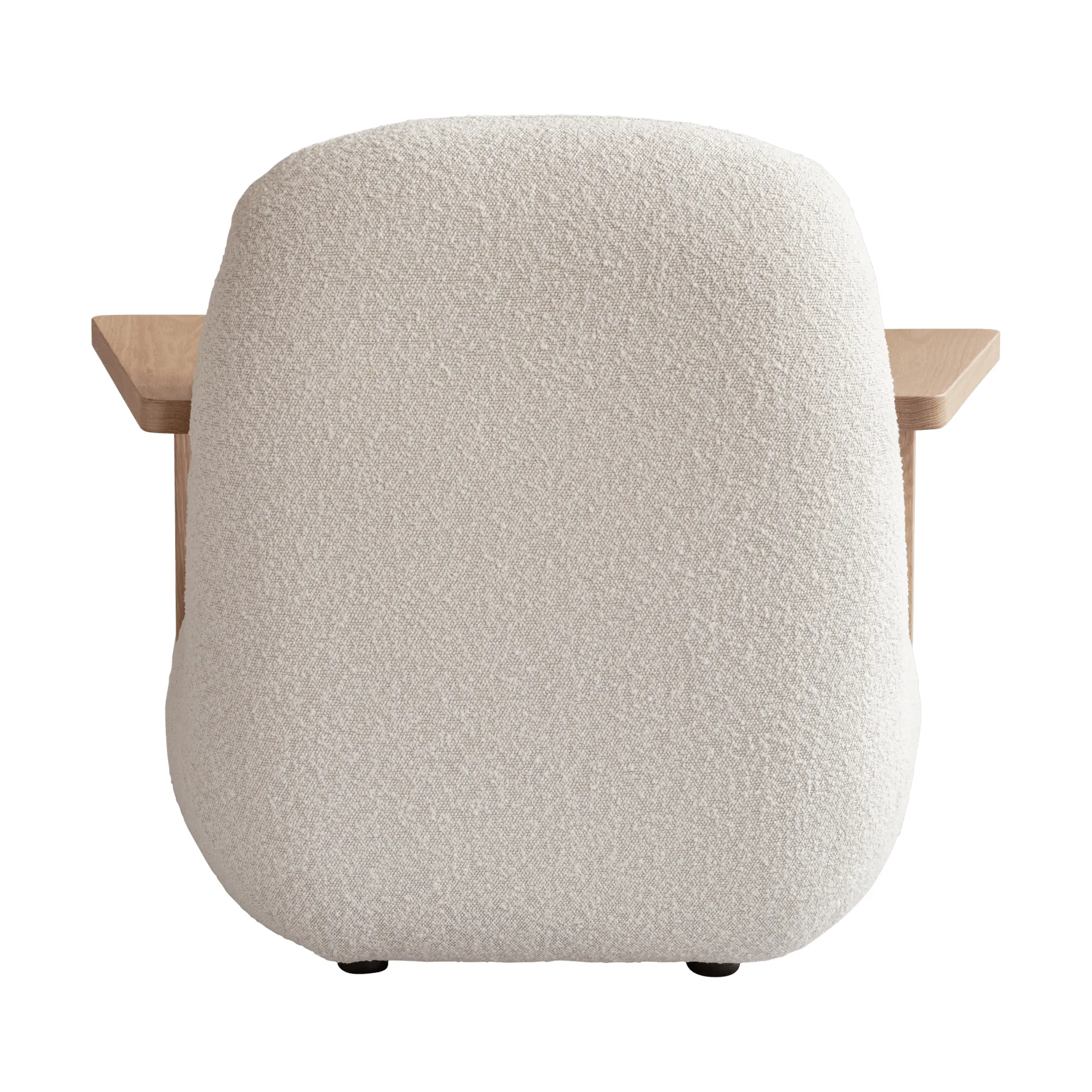Toe chair Sessel mit Armlehnen, Natural oak-off white 101 Copenhagen