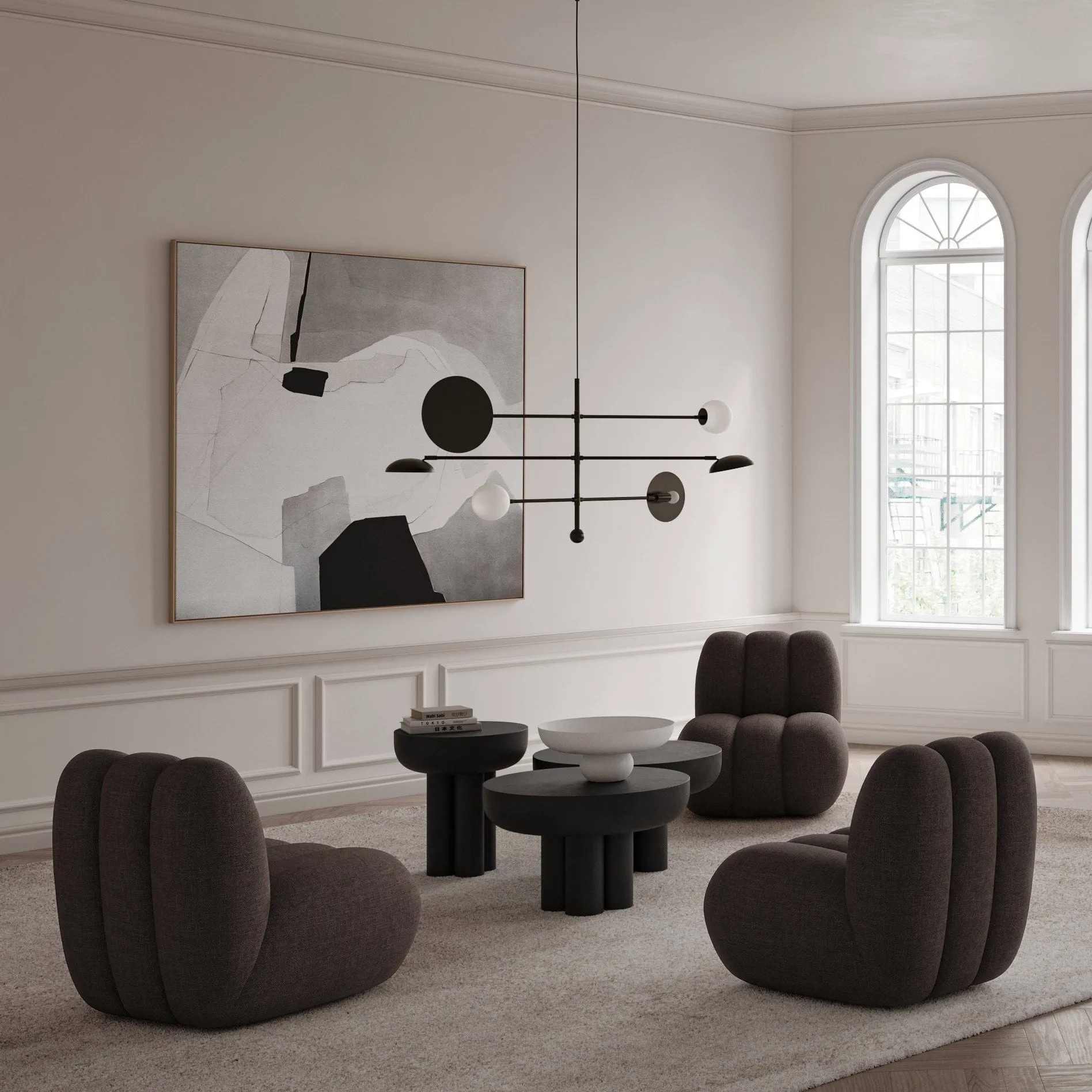 Toe Lounge-Sessel, Dark brown 101 Copenhagen