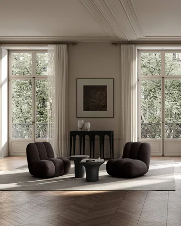 Toe Lounge-Sessel - Dark brown - 101 Copenhagen