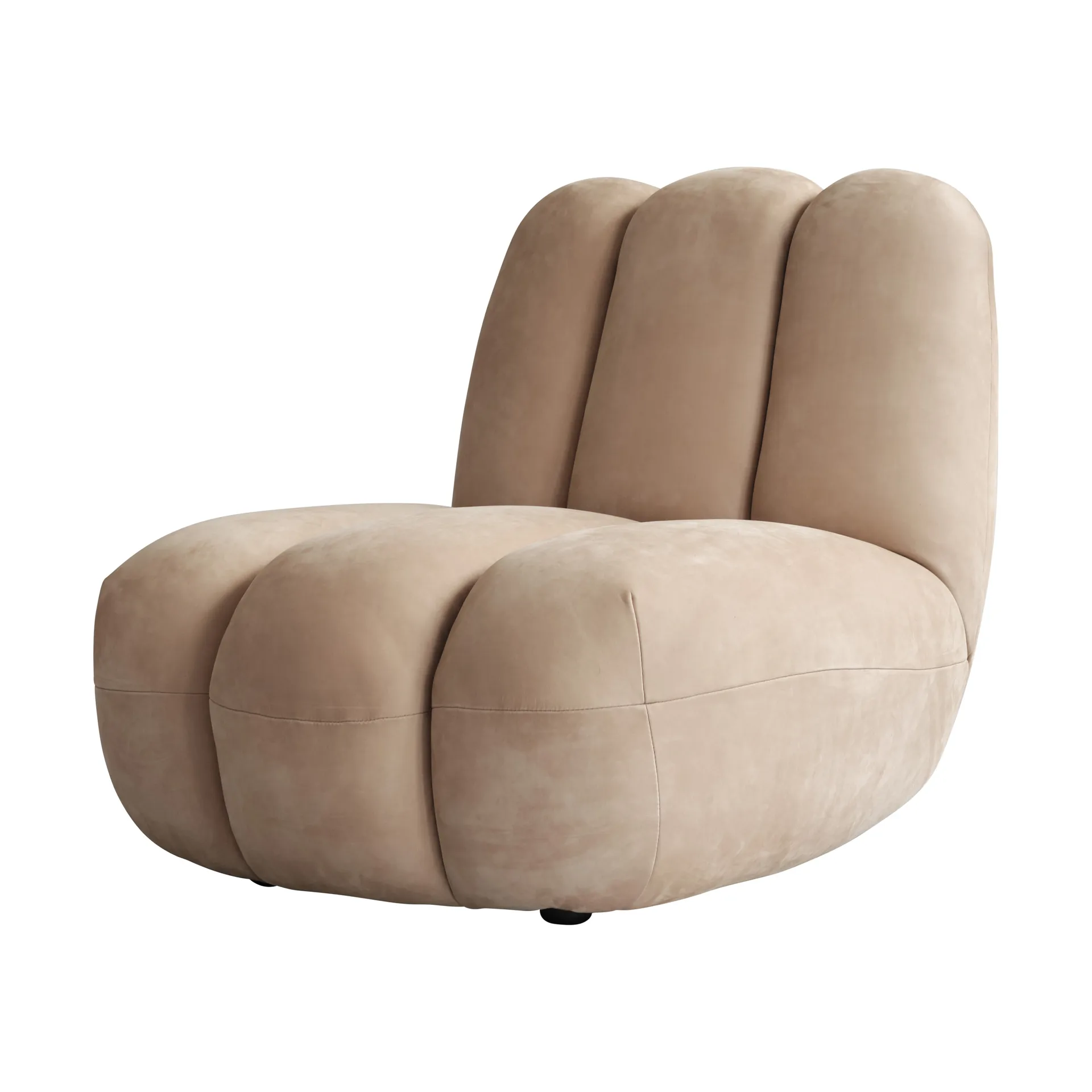 Toe Lounge-Sessel, Nubukleder 101 Copenhagen