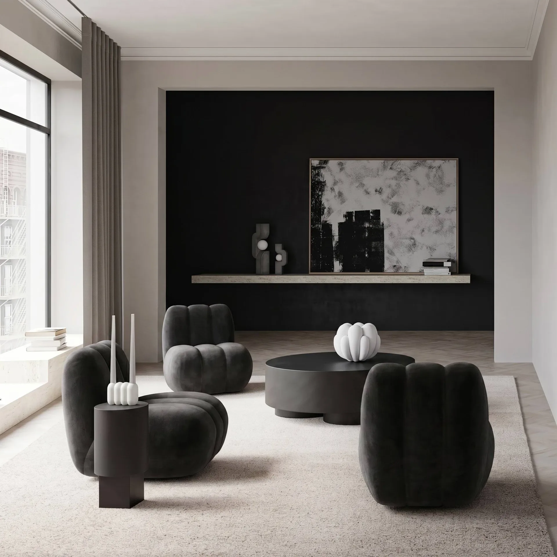 Toe Lounge-Sessel, Peat 101 Copenhagen