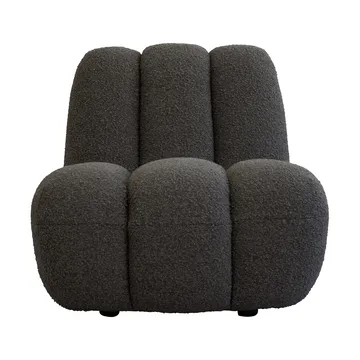 Toe Loungesessel bouclé - Deep taupe - 101 Copenhagen