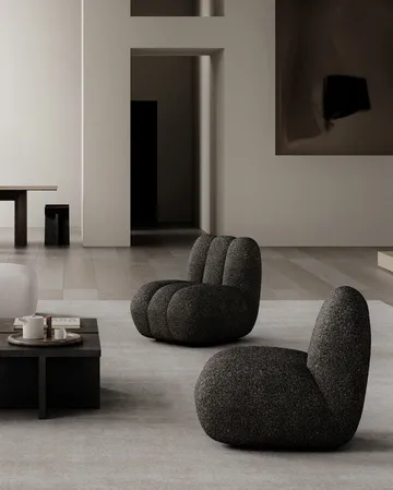 Toe Loungesessel bouclé - Deep taupe - 101 Copenhagen