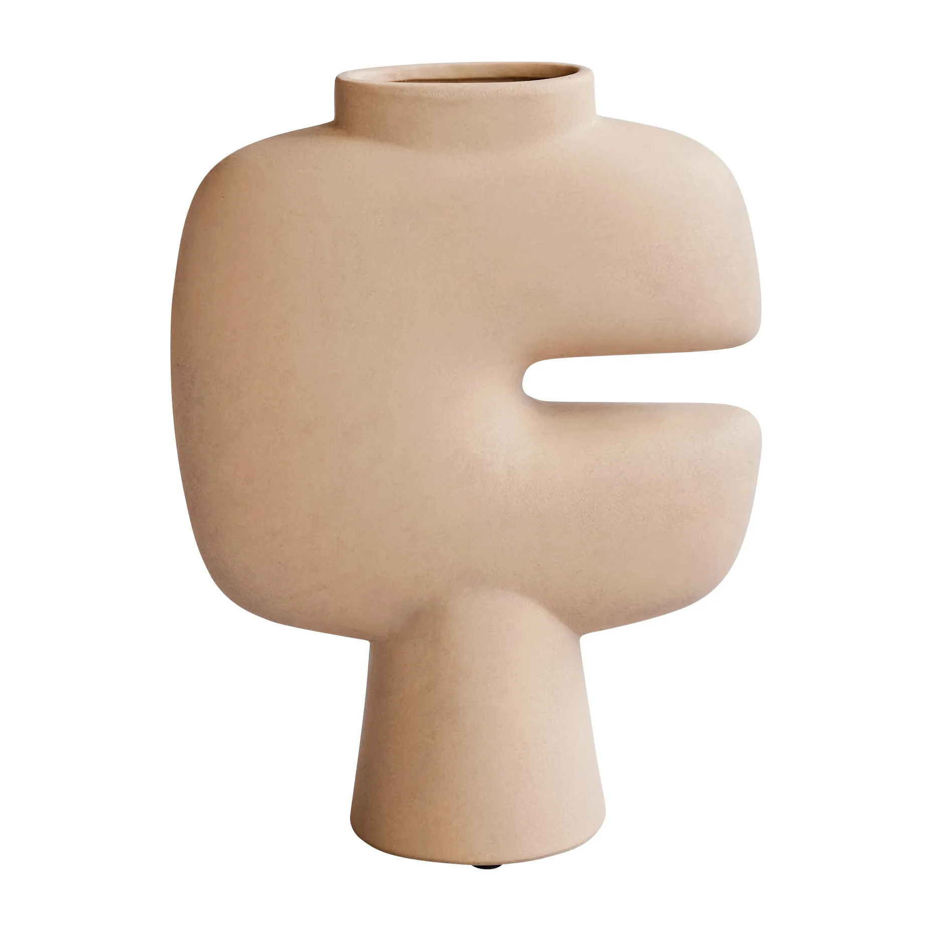 Tribal Vase medio, Sand 101 Copenhagen