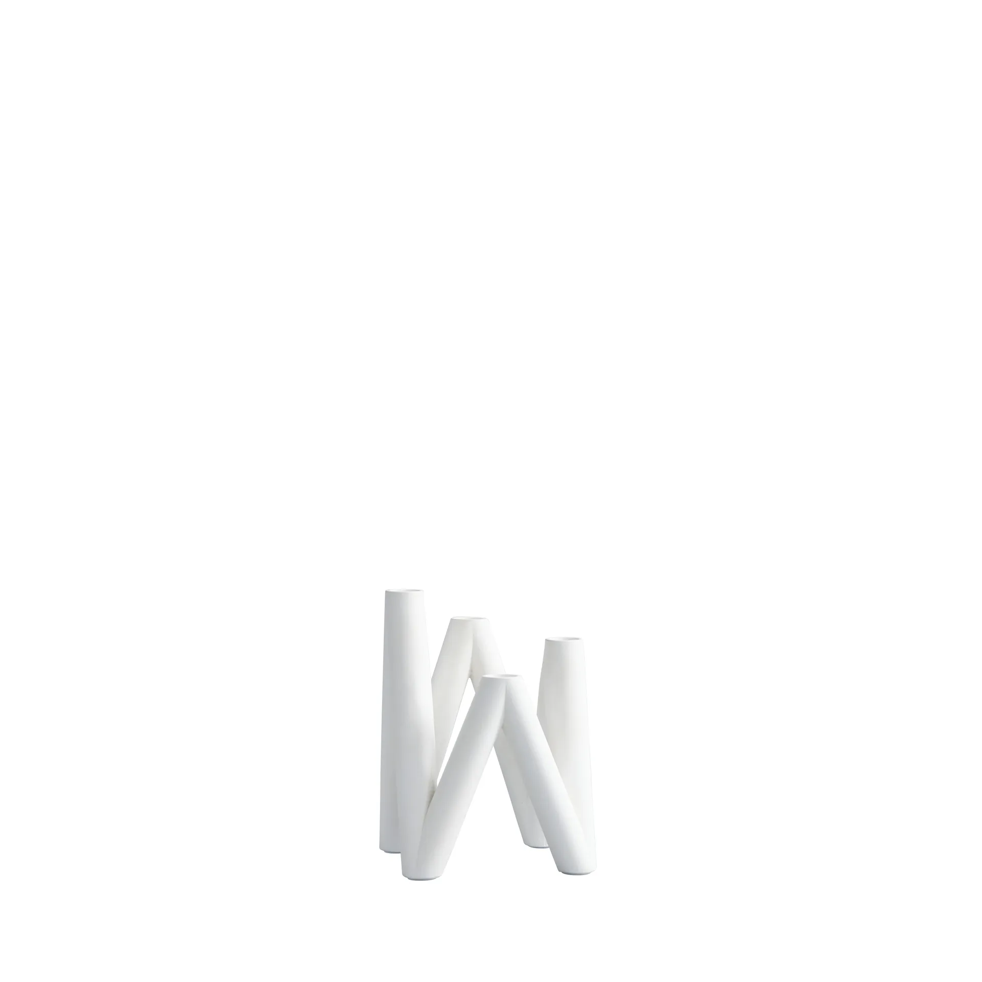 W Kerzenhalter 24 cm, Bone white 101 Copenhagen