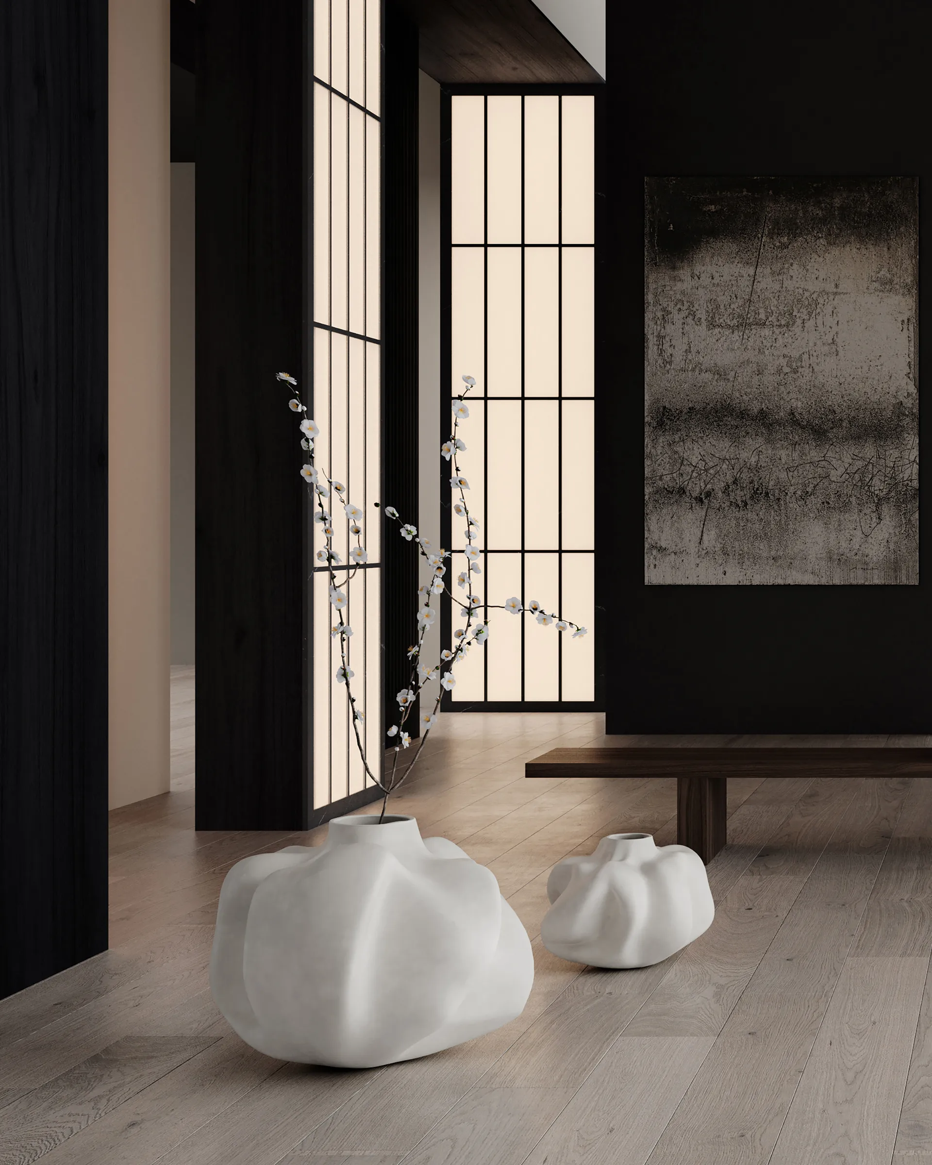 Wabi Big Vase 48 cm, Birch 101 Copenhagen