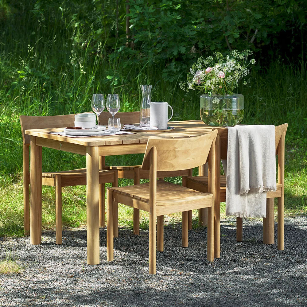 Strå Stuhl, Teak 1898