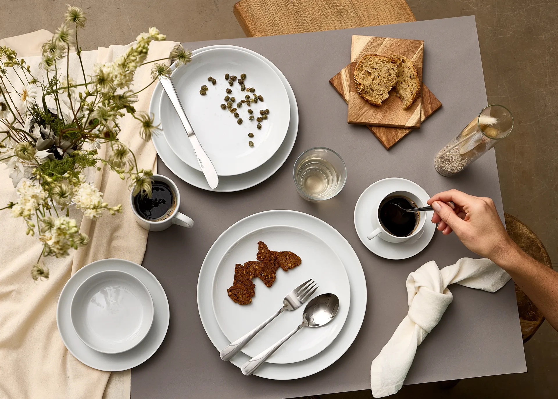 Atelier Teller Ø18 cm 4er-Pack, Supervit Aida